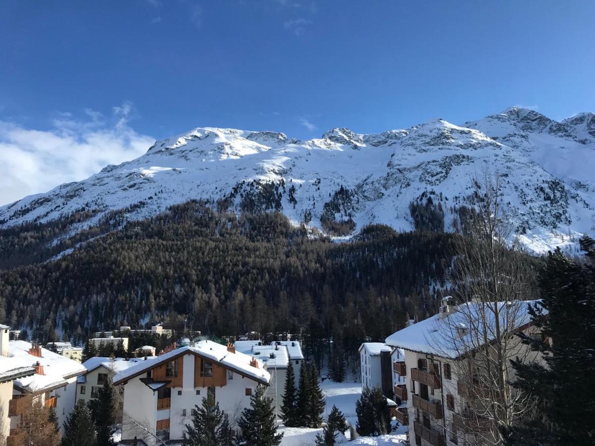 Bilocale Nuovo St. Moritz Chesa Arlas Exterior photo