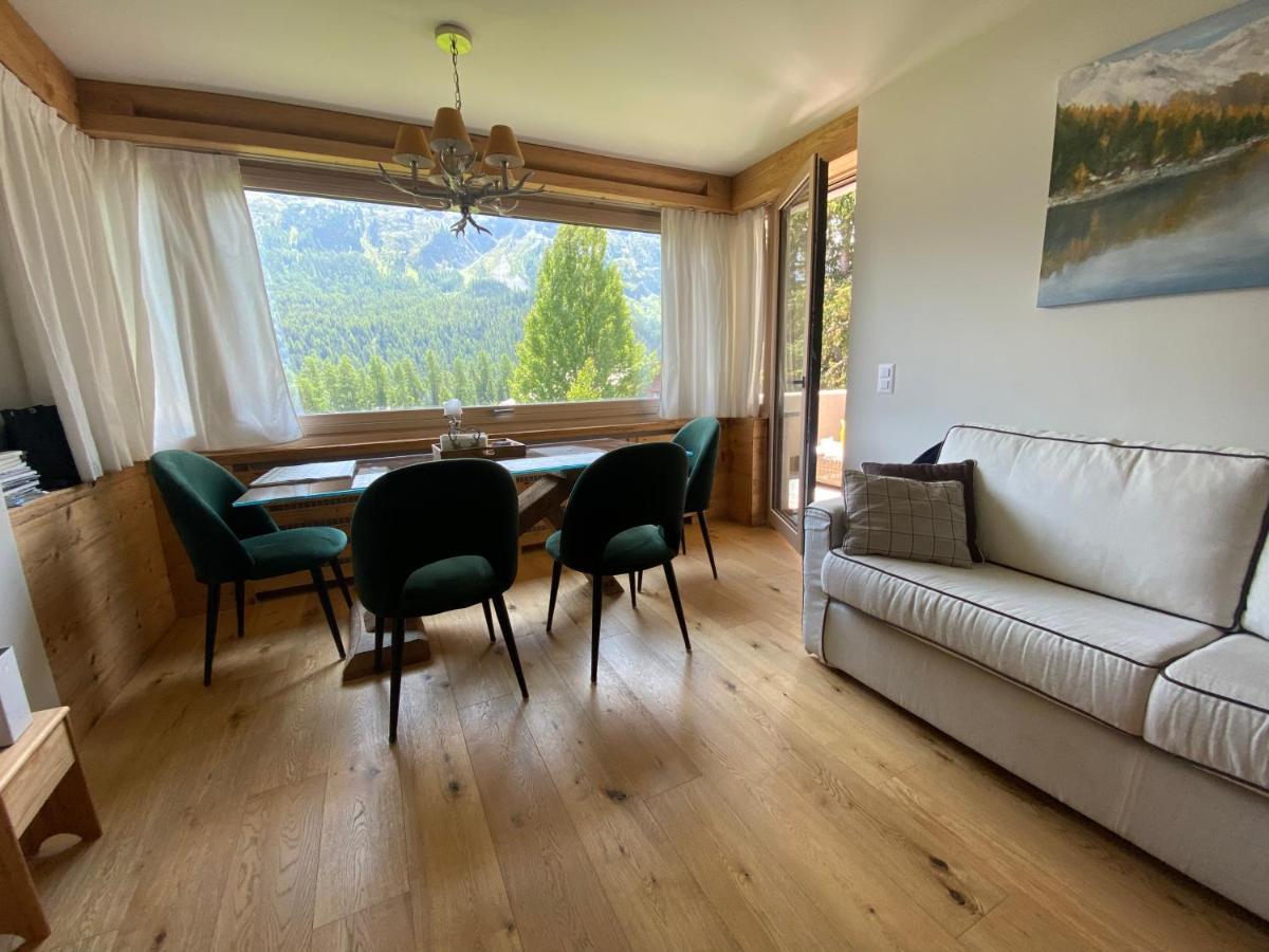 Bilocale Nuovo St. Moritz Chesa Arlas Exterior photo